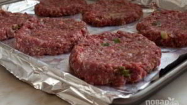 котлеты для гамбургера