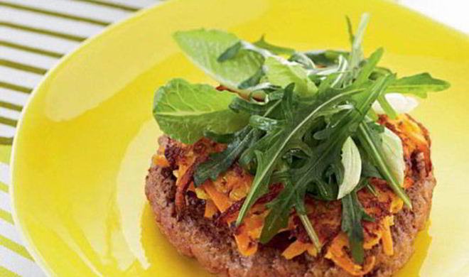 Морковный бургер