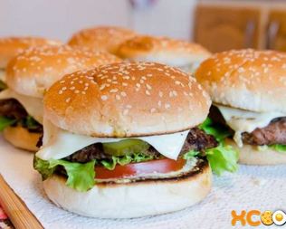 Мясной бургер