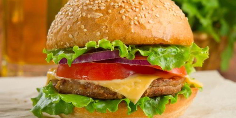 Рецепт свиного бургера с яблоком