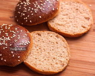 Цельнозерновые булочки для бургеров