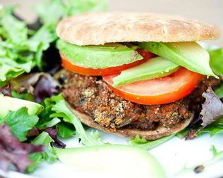 Вегетарианские бургеры с фасолью