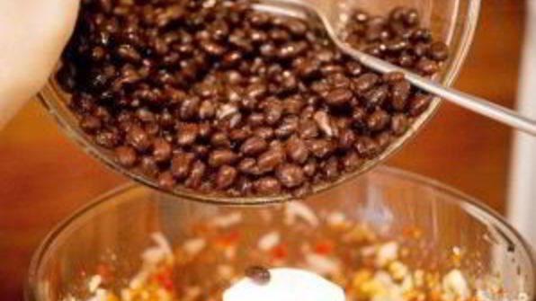 вегетарианские бургеры с фасолью