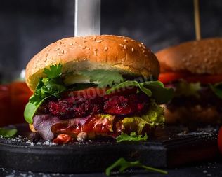 Вегетарианский бургер