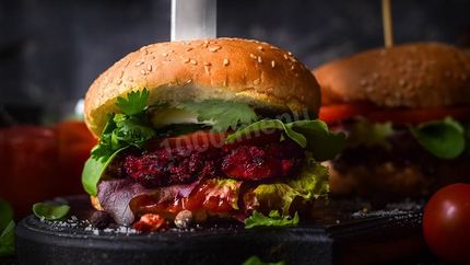 Вегетарианский бургер