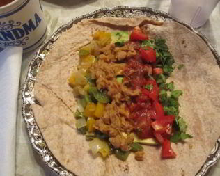 Буррито с фасолью