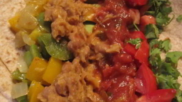 буррито с фасолью