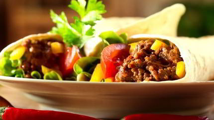 Буррито с говядиной