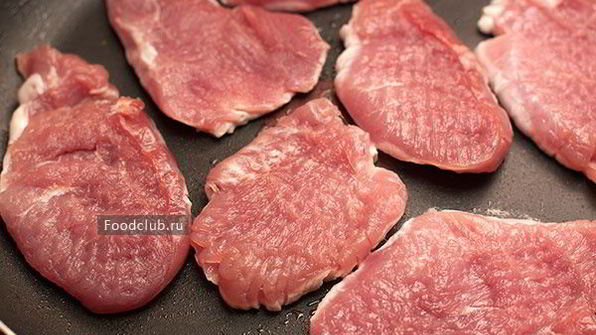 бутерброд со свининой и манго