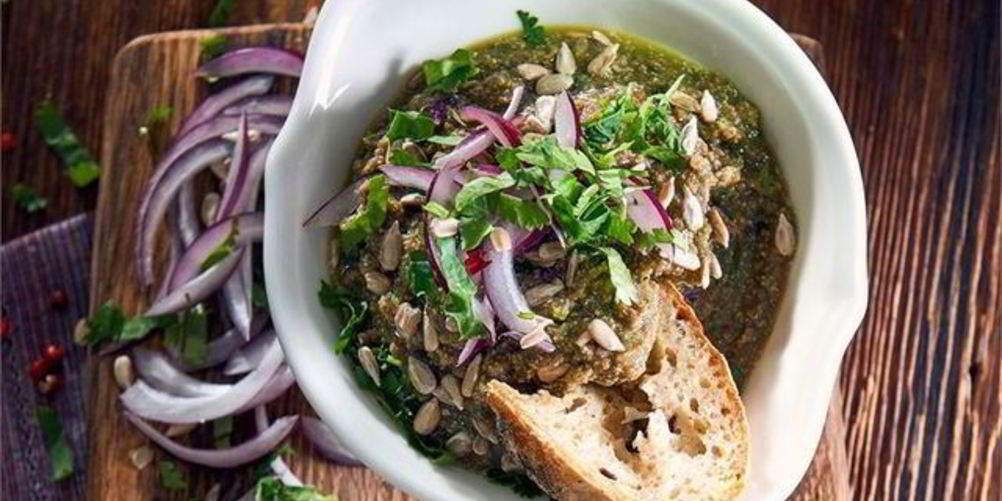 Рецепт бутербродной пасты из зеленой чечевицы