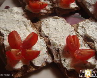 Бутерброды Летний завтрак