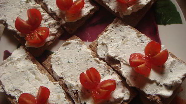 бутерброды летний завтрак