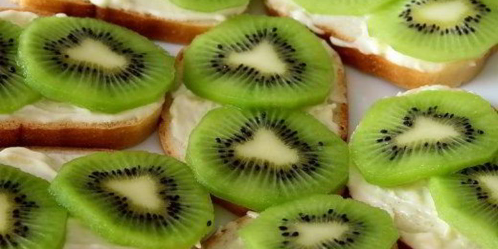 Рецепт бутербродов с киви