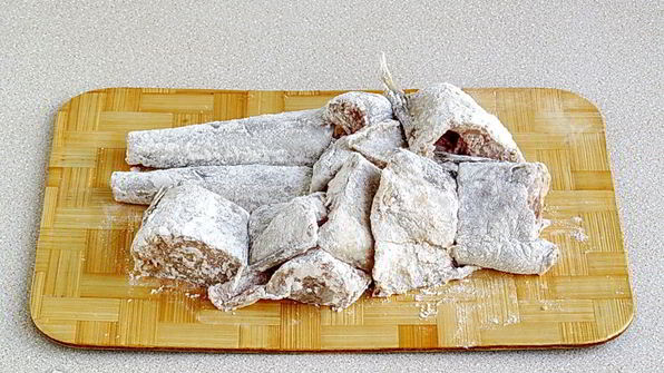 бутерброды с минтаем