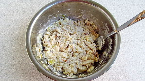 бутерброды с минтаем