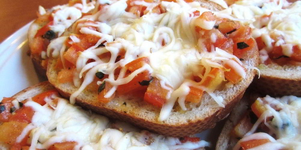 Рецепт бутербродов с помидорами в духовке