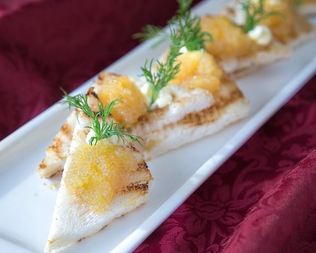 Бутерброды с щучьей икрой