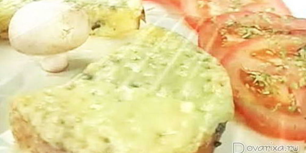 Рецепт горячих бутербродов с анчоусным маслом