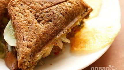 Горячий бутерброд с чатни