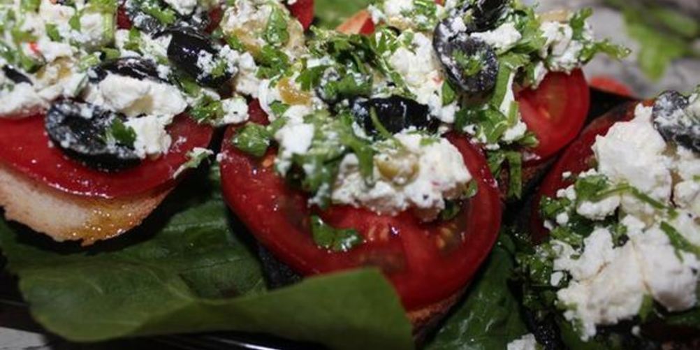 Рецепт греческих бутербродов
