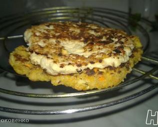 Курино-гороховые бутерброды