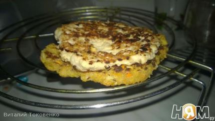 Курино-гороховые бутерброды