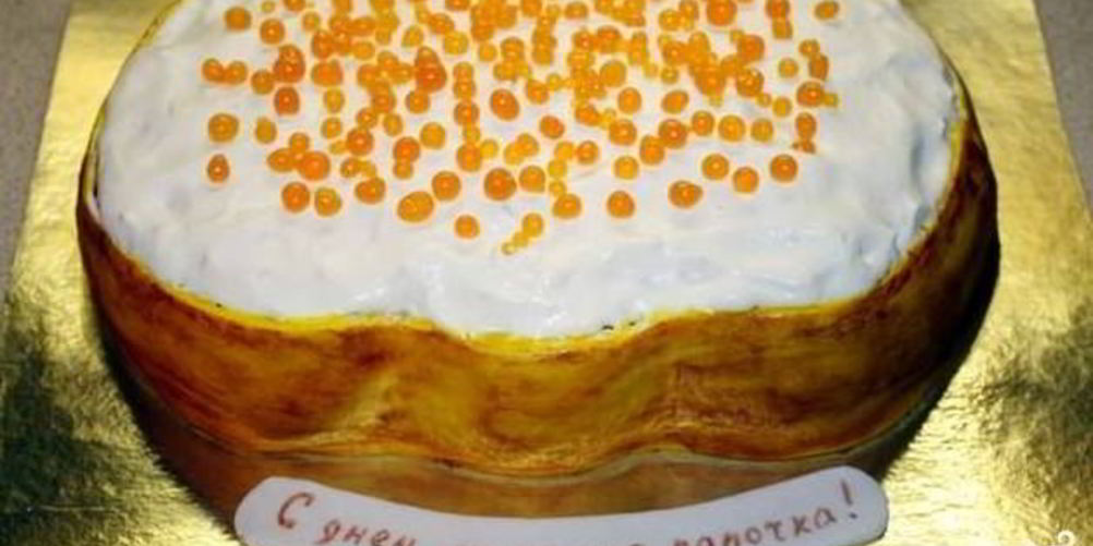 Рецепт торта бутерброд с икрой