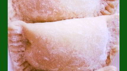 Чебуреки домашние с зеленью