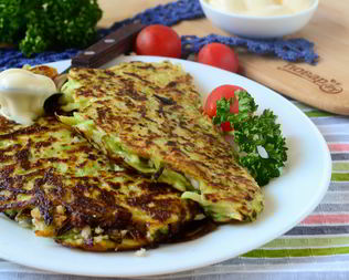 Чебуреки из кабачков