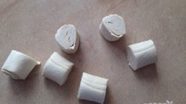 чебуреки из слоеного теста