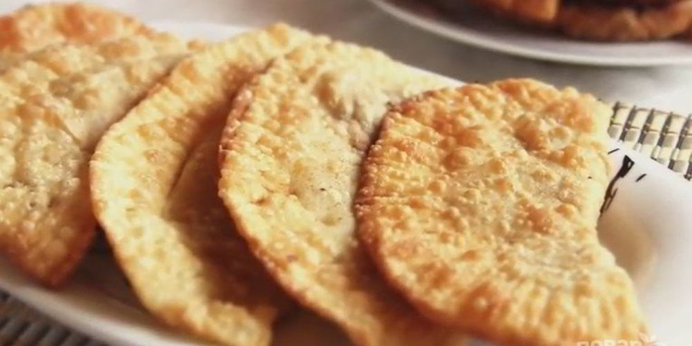 Рецепт чебуреков постных с грибами и гречкой