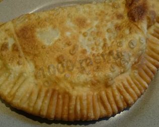 Чебуреки с мясным фаршем