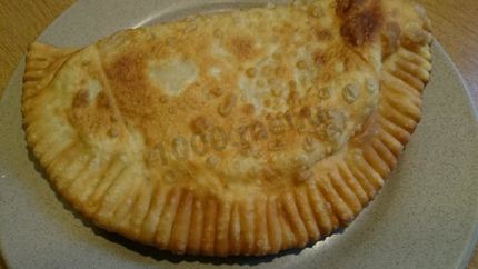 Чебуреки с мясным фаршем