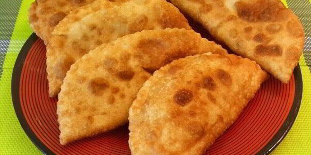 Рецепт чебуреков с мясом и зеленью