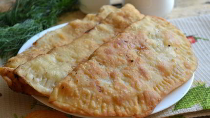 Чебуреки с мясом