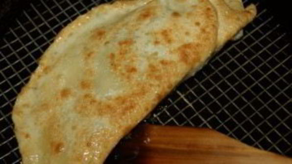 чебуреки с зеленью