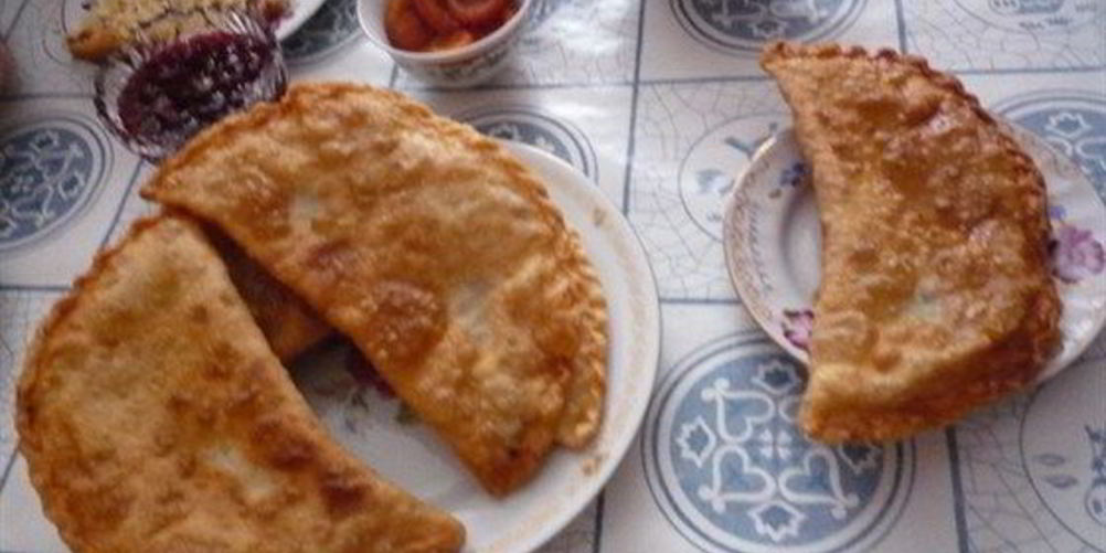 Рецепт чебуреков со свининой и говядиной