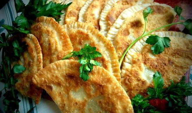 Картофельные чебуреки для постящихся