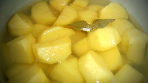 картофельные чебуреки для постящихся