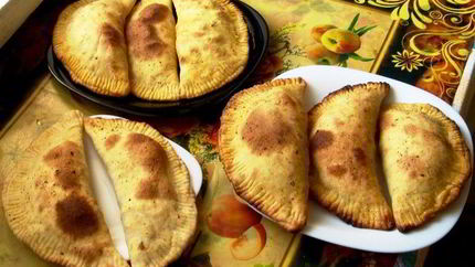 Крымские печеные Чебуреки