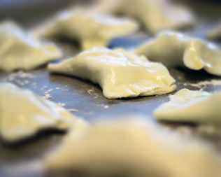 Оригинальные постные чебуреки