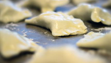 Оригинальные постные чебуреки