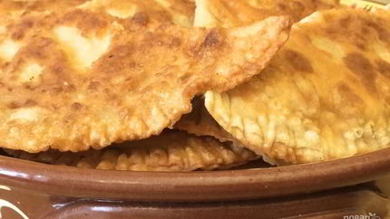 Тесто для чебуреков на холодной воде