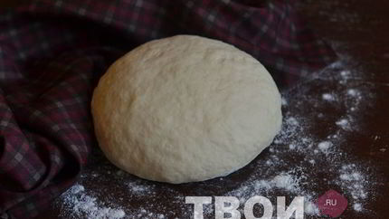Тесто на кефире для чебуреков