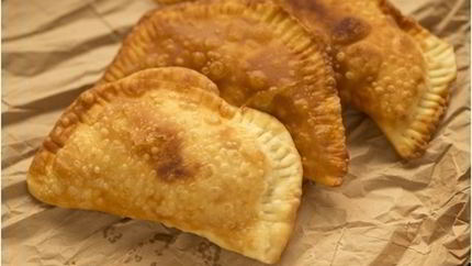 Тыквенные чебуреки