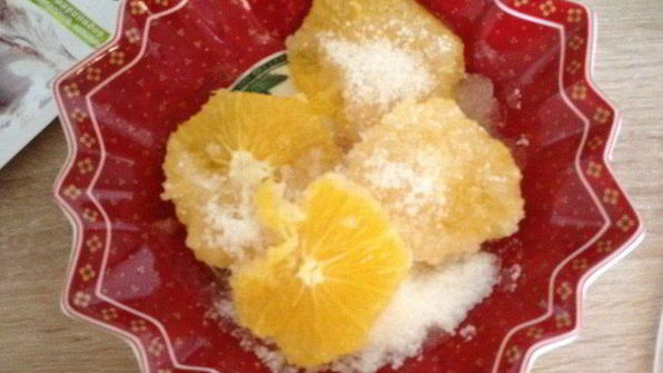 чилийские мидии в шафрановом соусе и мандариновое желе со специями