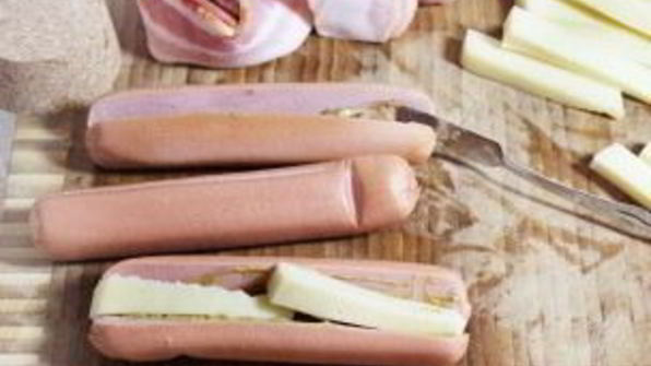 фаршированные сосиски