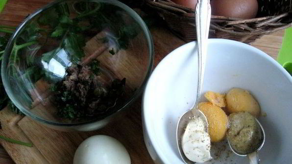 яйцо пашот, кокот и фаршированное