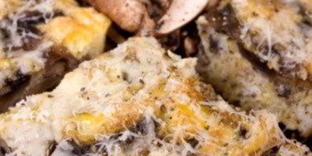 Рецепт горячей сырно-грибная закуска с тимьяном