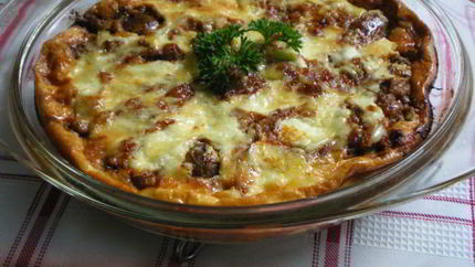 Горячая закуска с куриной печенью